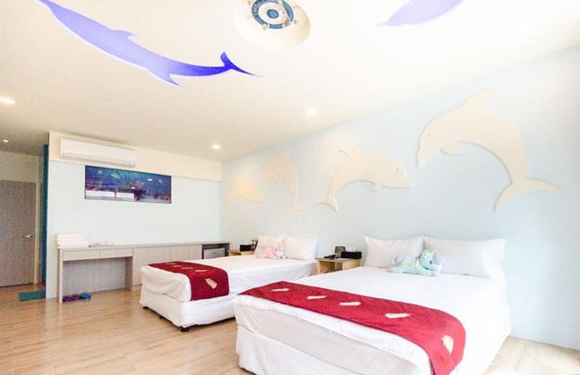 墾丁佑佑11號民宿 | 10~20人包棟-包棟15~20人｜限平日提供早餐 (六人房*1+四人房*2+雙人房*3分配)-7