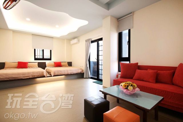 펑후 안상．안리．안짠 홈스테이 (Wuhu is on. Amway. Anzan Homestay)-Exquisite Quadruple Room-2