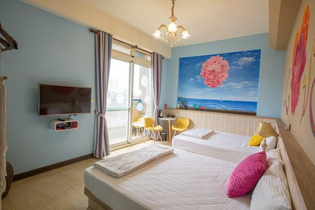 Summer love villa-Quadruple Room-5