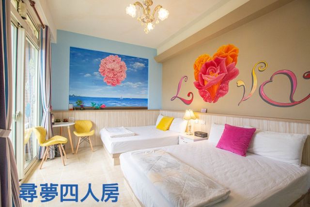 Summer love villa-Quadruple Room-3