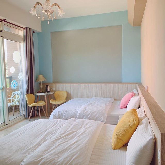Summer love villa-Quadruple Room-7