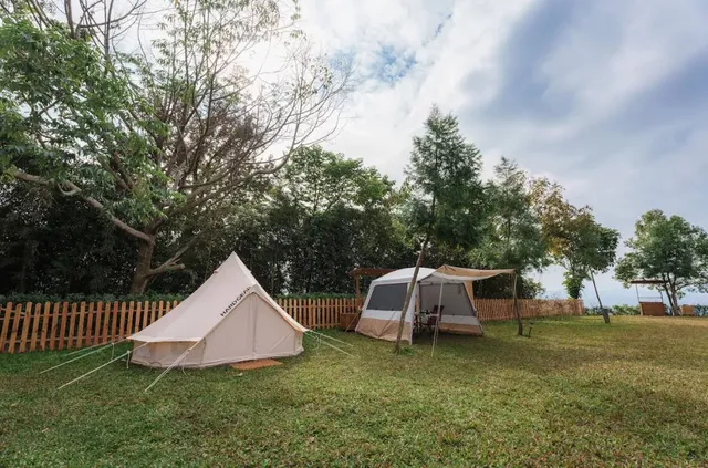 夏綠地露營區-【免裝備露營】毛孩鐘型帳｜可攜帶寵物-1