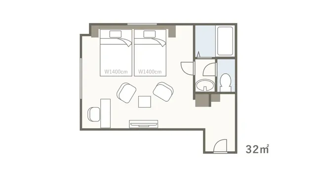 Deluxe Hollywood floor plan