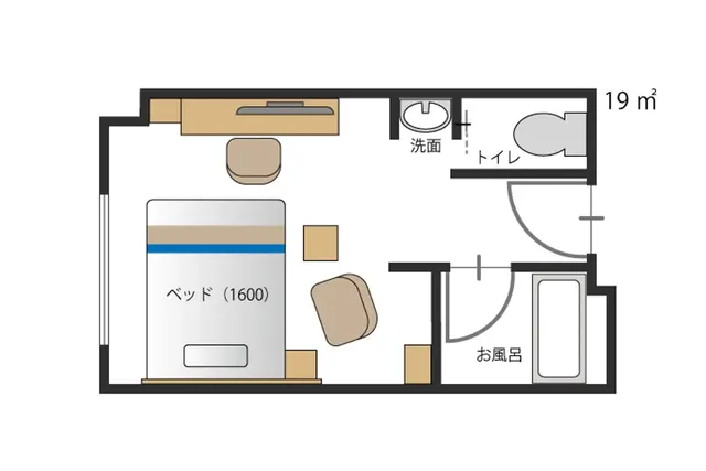 高山飛驒高山瓦特飯店及Spa｜高山站徒歩7分/三町古建築保存區徒步14分-標準雙人房【不挑房】-4