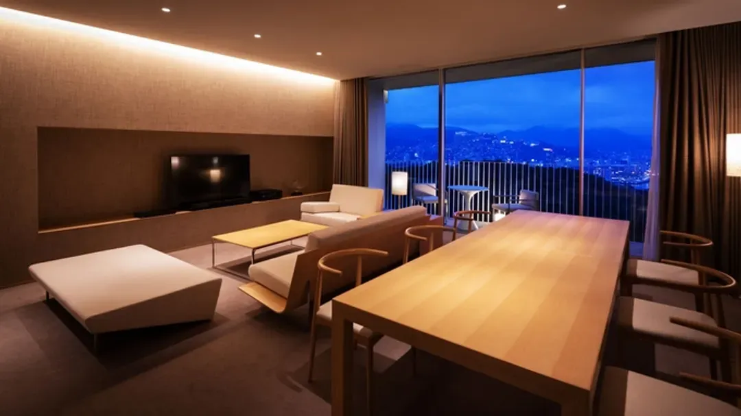長崎花園露臺渡假飯店｜稲佐山夜景/露天泳池/來往長崎車站免費接駁