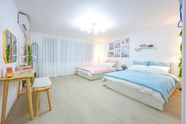 Crystal 弘大小屋-2｜近弘大入口站 家庭式公寓-2-9人入住-1
