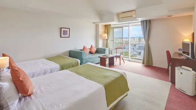 [Agarikan] Executive Twin Calm interior (separate bath and toilet / with balcony)