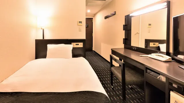 APA飯店 新潟古町｜新潟站開車7分/近瑪淋匹亞水族館-標準單人房【不挑房】-1