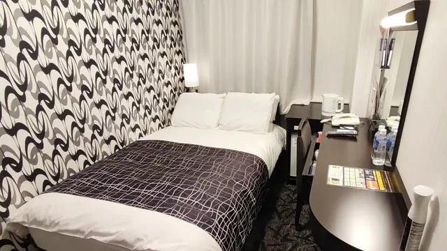 APA飯店 新潟站前大通｜新潟站步行3分-標準小雙人房【不挑房】-1