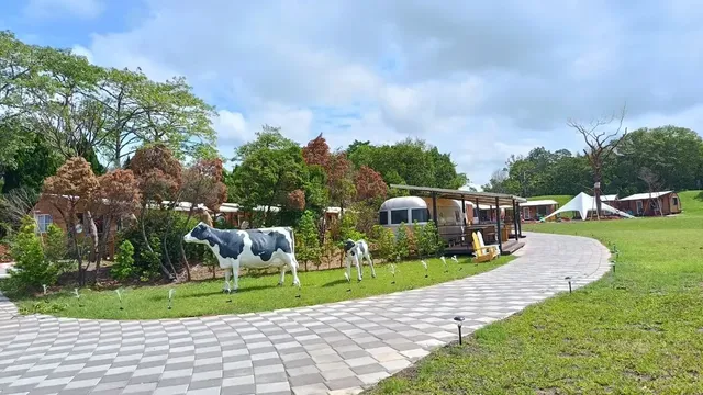牛仔星村 (埔心牧場)｜獨家8折起！親子首選、一泊三食-【露營屋】牛仔帳篷四人一泊一食（早餐）-6