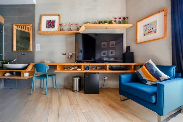 墾丁船帆石原宿｜國旅卡特約｜可包棟民宿-豪華雙人房-附浴缸-8