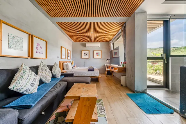 墾丁船帆石原宿｜國旅卡特約｜可包棟民宿-加大雙人床房-附陽台-1