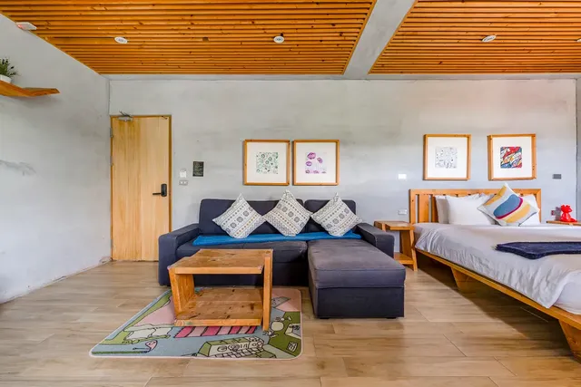 墾丁船帆石原宿｜國旅卡特約｜可包棟民宿-加大雙人床房-附陽台-4