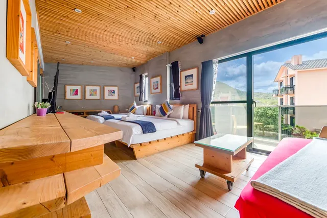 墾丁船帆石原宿｜國旅卡特約｜可包棟民宿-山景四人房-4