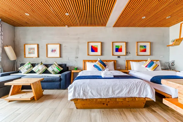 墾丁船帆石原宿｜國旅卡特約｜可包棟民宿-家庭套房-附陽台-4