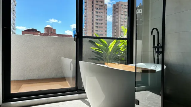 旅幸福-台南館-豪華景觀房-附浴缸-4