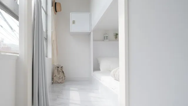 Casa Blanca青年旅館|新地中華街站步行3分/出島步行6分/近哥拉巴園-宿舍房(私人隔間)【不挑房】-13