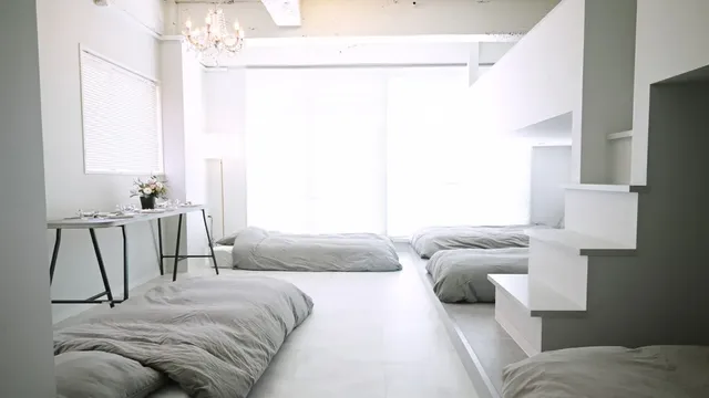 Casa Blanca青年旅館|新地中華街站步行3分/出島步行6分/近哥拉巴園-頂層公寓套房【不挑房】-4