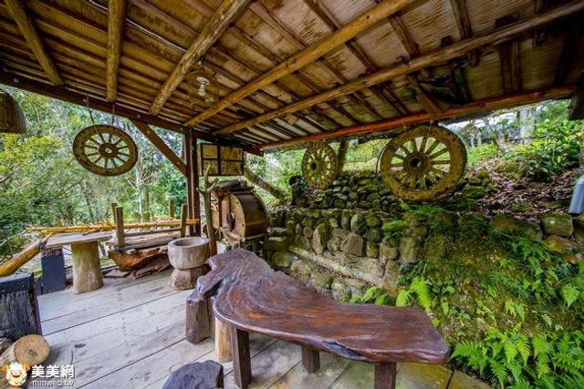 南投埔里紅瓦厝山居民宿-豪華景觀四人套房。包棟。，旁有涼亭可泡茶。-5