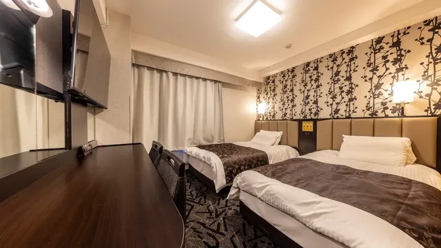 APA Hotel (Kagadaishoji Ekimae)-Standard Twin Room-1