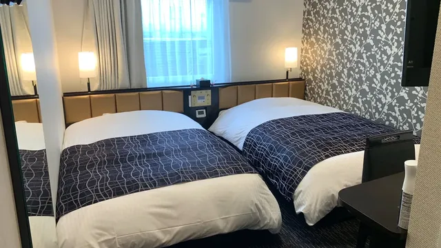 APA Hotel <Joetsu Myoko Ekimae>-compact twin smoking [Twin room] [Smoking]-1