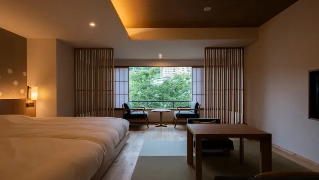 松泉閣 花月旅館｜越後湯澤站步行5分-現代和室【不挑房】-4