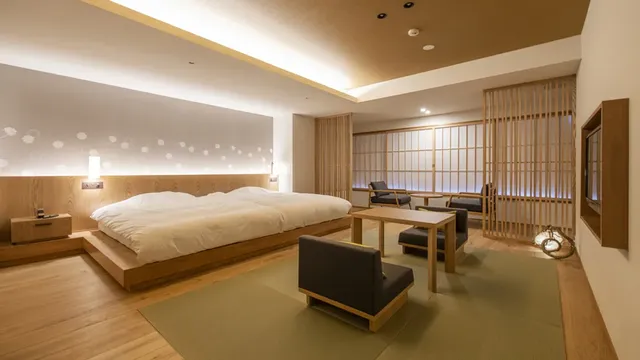 松泉閣 花月旅館｜越後湯澤站步行5分-現代和室【不挑房】-1