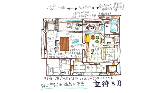 松泉閣 花月旅館｜越後湯澤站步行5分-立待ち月:和室附露天浴池【不挑房】-1