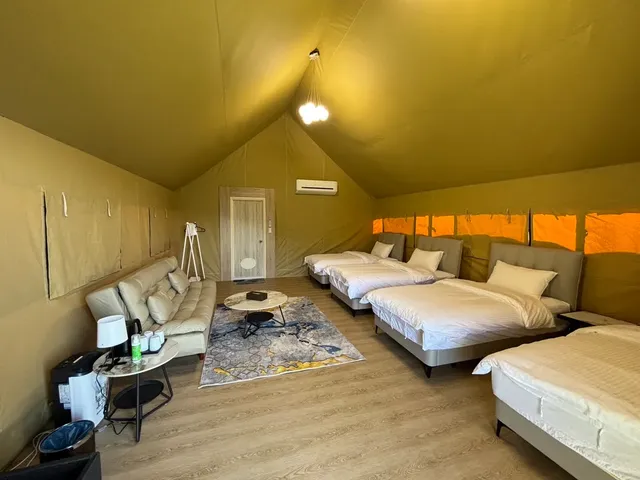 Starry sky-【Camping】Tent with 2 Double Beds (Pets Not Allowed)-4