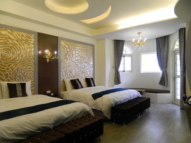 드림 포트리스 (Dream Fortress)-B2305 Rose Story Sea View Quadruple Room-3