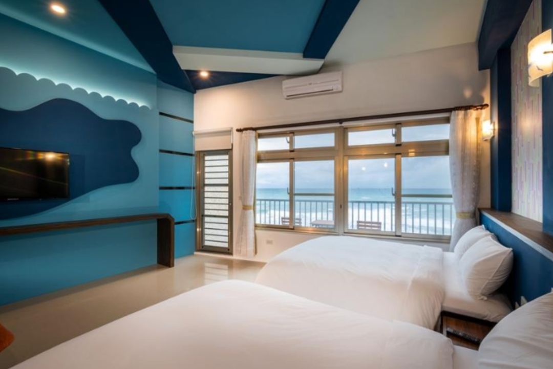 默砌旅店東海灣民宿 l 無敵海景、寵物友善（現場收費500塊）-海景房 l 海景四人房-4