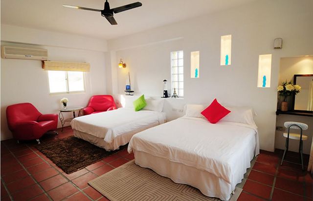 Summer Bed and Breakfast-Ocaen view room l Y1 white country quadruple room-4