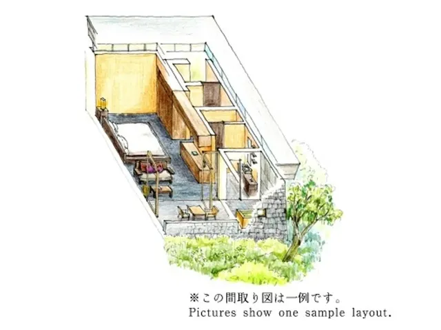 【星野集團】虹夕諾雅 輕井澤｜免費車站接駁(需預約) /榆樹街小鎮徒步4分-山路地特大雙人床房: 1F【不挑房】-4