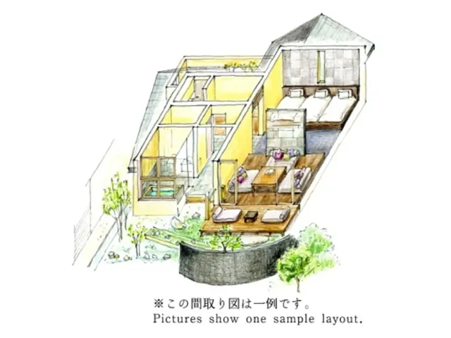 【星野集團】虹夕諾雅 輕井澤｜免費車站接駁(需預約) /榆樹街小鎮徒步4分-庭路地房: 精緻別墅【不挑房】-5