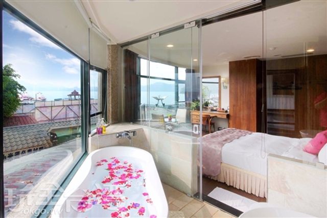일월담 슈이안 레이크사이드 호텔 (Sun Moon Lake Shuian lakeside Hotel)-Low Floor Full Lake View Deluxe Double Room-2