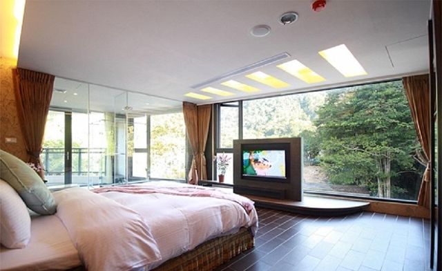 일월담 슈이안 레이크사이드 호텔 (Sun Moon Lake Shuian lakeside Hotel)-Deluxe Double Suite with Mountain View (Soak Pond + Outside Balcony)-3