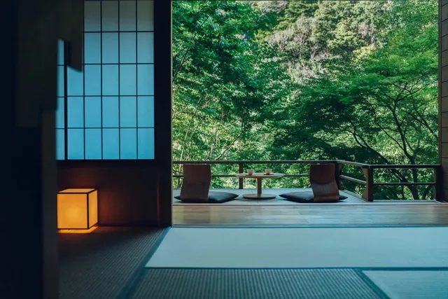 【星野集團】界 箱根｜箱根湯本站開車7分/箱根神社開車18分-TB2 寄木之間: 和室附河景陽台｜2人【不挑房】-2