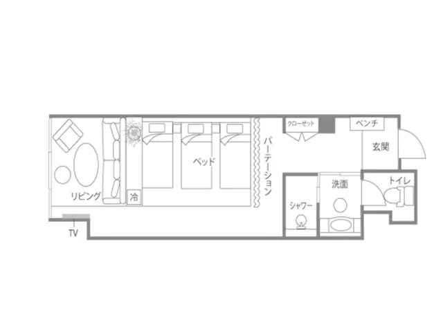 【星野集團】界 Anjin｜伊東站開車5分/伊東橘色海灘徒步10分-TA3 三人房【不挑房】-5