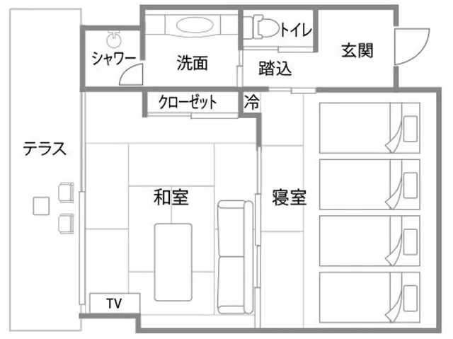 【星野集團】界 加賀｜加賀溫泉站開車10分/小松機場開車10分-FA4: 和室｜4人【不挑房】-4