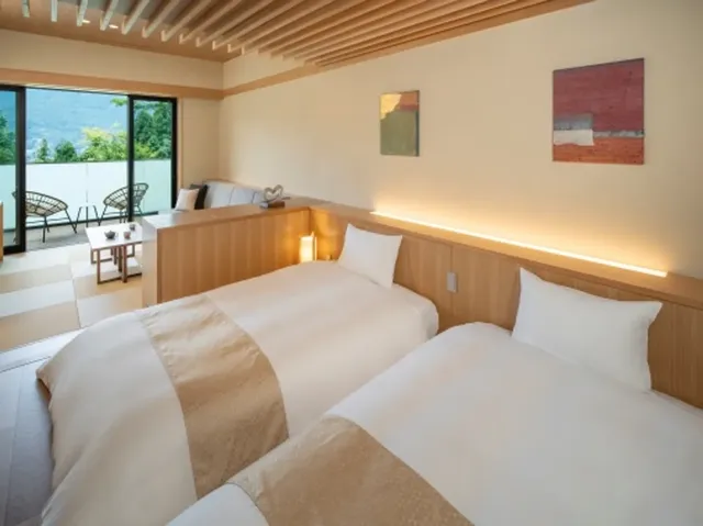 【星野集團】界 仙石原｜近箱根玻璃之森美術館/方便至仙石原芒草草原-RA2 別館：和洋室附露天浴池｜2人【不挑房】-1