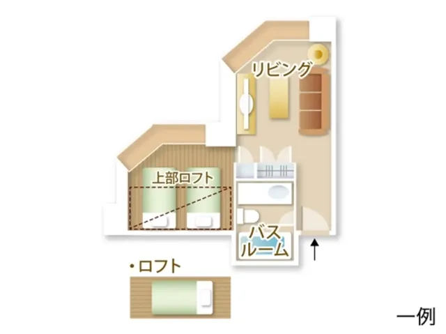 【星野集團】Tomamu the Tower｜雲海平台/霧冰平台/室內波浪泳池-Tomamu The Tower 2｜家庭三人房【不挑房】-3