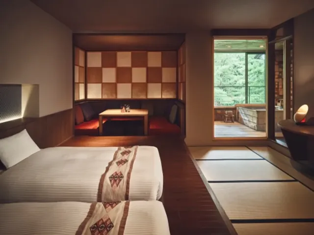 【星野集團】青森屋｜三澤站開車3分/三澤站免費接送-和室附半露天浴池｜Ogurami【不挑房】-1