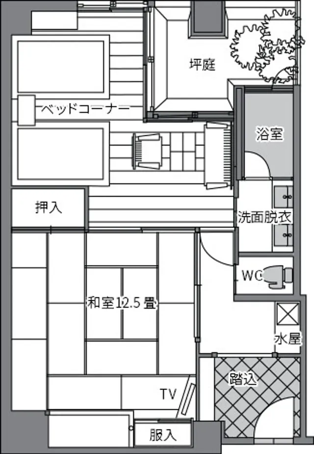 山代溫泉 瑠璃光-風棟A型豪華和洋室【不挑房】-6