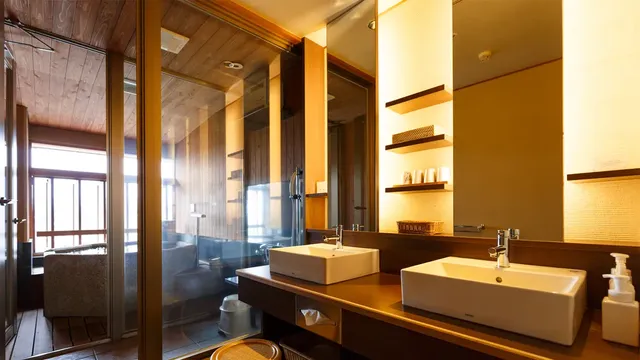 Hoshi no Wing A type suite with open-air bath Japanese and Western room