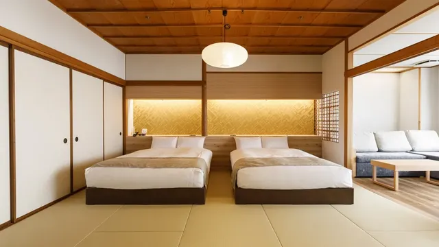 山代溫泉 瑠璃光-月棟A型標準隔間和洋室【不挑房】-3