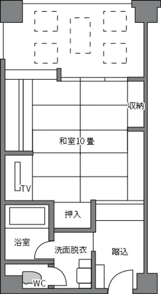 山代溫泉 瑠璃光-月棟C型標準和室【不挑房】-5