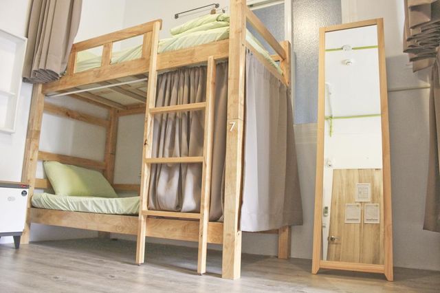 踢生活背包客棧-8人女性背包客房-2