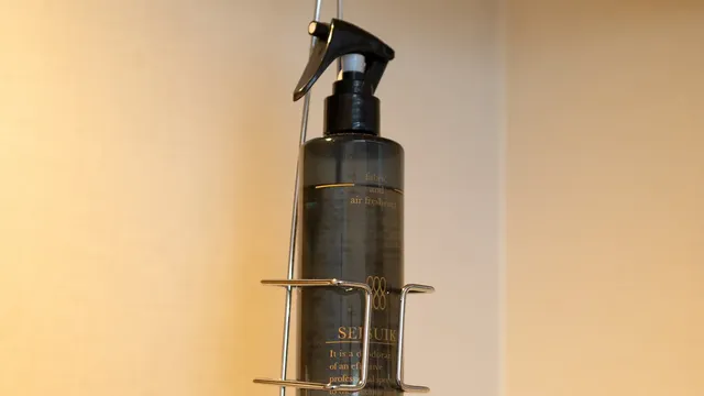 All rooms are equipped with deodorant spray