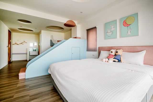 오션 파티 페밀리 펀 홈스테이 (Ocean Party Family Fun Homestay)-View Family Room With Balcony-Rabbit-4
