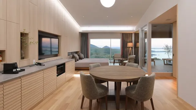 [Executive floor] Terrace suite view bath